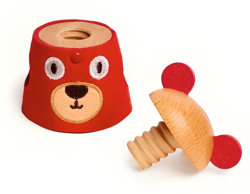 Djeco baby toy SoftiVis - colourful and sustainable FSC wood-3