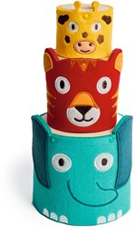 Djeco stacking blocks SoftiTotem for babies - FSC 100% sustainable toy