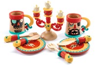 Djeco kitchen toy pirates dish playset - role play