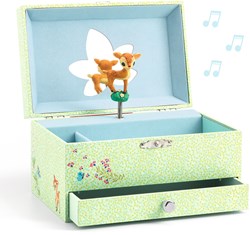 Djeco music box jewelry box Bambi - FSC MIX - children's gift