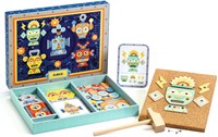 Djeco hammer game Robots tap tap - FSC wooden toy