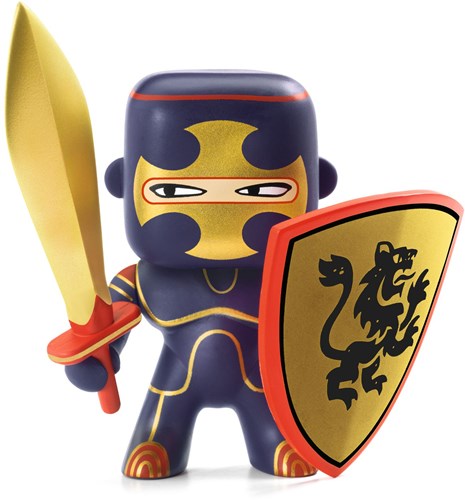 Djeco knight figure Arty Toys Dark blue - toy knight doll