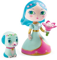 Djeco play figure Luna & Blue - Arty Toys princess with dog