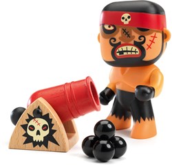 Djeco Arty Toys Rick & Boumcrack pirate figure toy