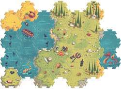 Djeco puzzle giant puzzle - battle - 30 pieces FSC MIX