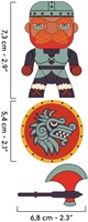 Djeco action figure Grognak - fantasy toy figure for kids-2