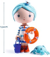 Djeco tinyly play figure Marinette & Scouic - collectible toy figure-2