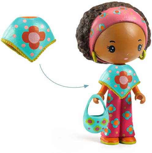 Djeco tinyly play figure Poppy & Nouky - fantasy toy-2