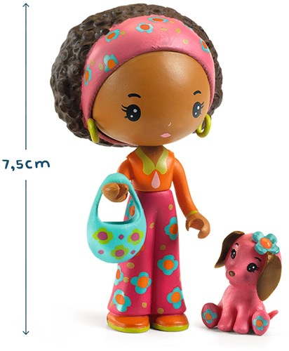 Djeco tinyly play figure Poppy & Nouky - fantasy toy-3