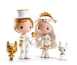 Djeco tinyly play figure Marguerite & Léopold with accessories