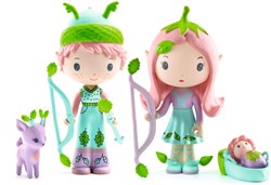 Djeco tinyly play figure Lily & Sylvestre - fantasy toy