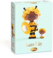 Djeco tinyly play figure Louison & Aby - collectible doll-3