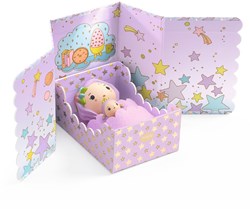 Djeco tinyly Violet tinyroom miniature bedroom toy