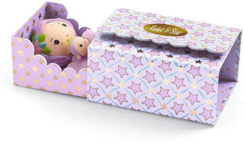 Djeco tinyly Violet tinyroom miniature bedroom toy-2