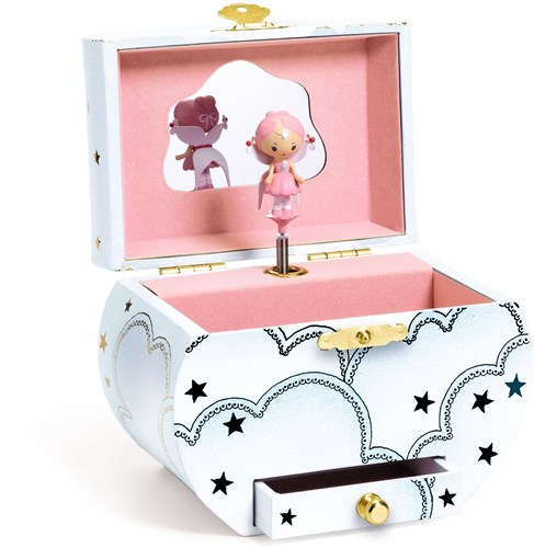 Djeco music box Elfe's song - jewellery box with drawer-2