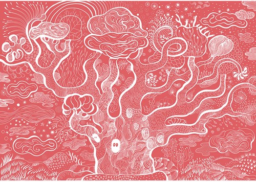 Djeco puzzle - magic tree - 100 pieces - XXL Wizzy