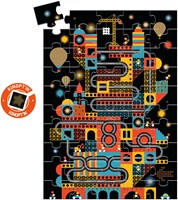 Djeco puzzle city - magical toy FSC cardboard