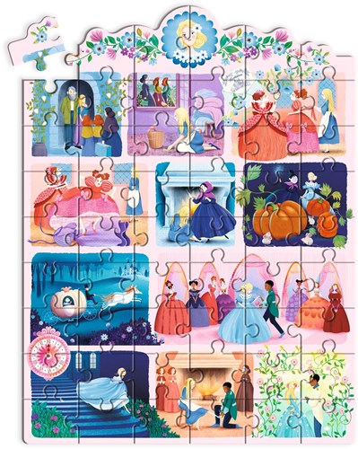 Djeco puzzle Cendrillon - 54 pieces - FSC MIX cardboard