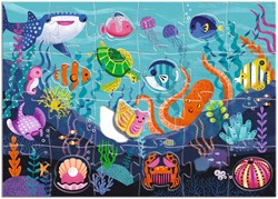 Djeco giant puzzle underwater world - FSC MIX