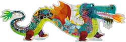 Djeco giant puzzle dragon Leon - 58 pieces FSC cardboard