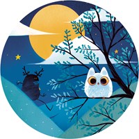 Djeco puzzle knight full moon - 36 pieces FSC cardboard-3