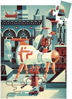 Djeco puzzle Bob le Robot - jigsaw puzzle 36 pieces cardboard