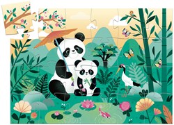 Djeco puzzle animals Leo the panda 24 pieces FSC cardboard