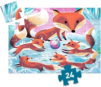 Djeco puzzle fox - 24 pieces - FSC MIX - colorful toy-2