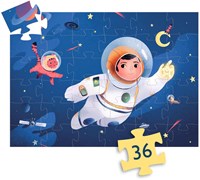 Djeco puzzle astronaut moon 36 pieces FSC cardboard kids puzzle-2