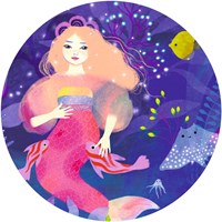Djeco puzzle mermaid Ella - kids jigsaw 36 pieces-3