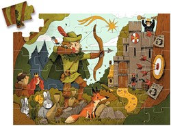 Djeco puzzle Robin Hood - children's puzzle 36 pieces
