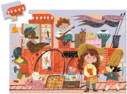 Djeco puzzle kids puzzle Le voyage de Mia 36 pieces
