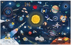 Djeco puzzle space 200 pieces with booklet - educational toy