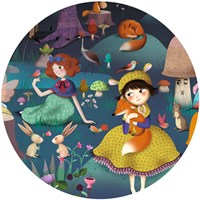 Djeco puzzle enchanted forest - observation puzzle 100 pieces FSC MIX-3