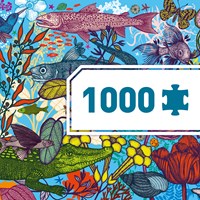 Djeco puzzle gallery Land and Sea - 1000 pieces FSC MIX-2