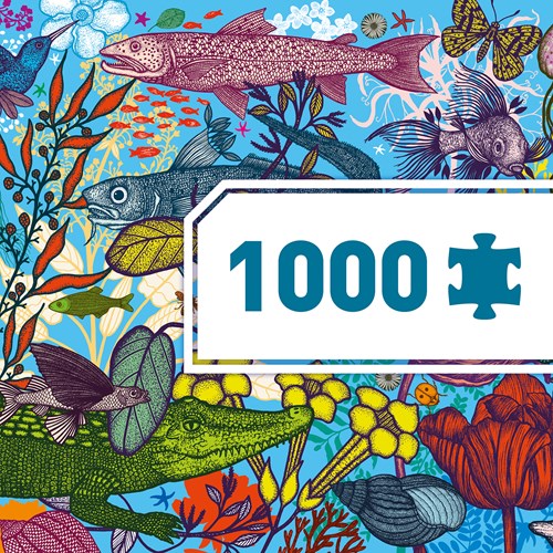 Djeco puzzle gallery Land and Sea - 1000 pieces FSC MIX-2