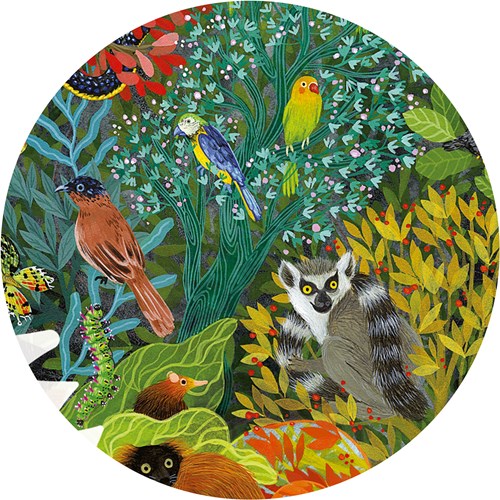 Djeco puzzle Chameleon - FSC cardboard animal puzzle 150 pieces-3