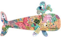 Djeco puzzle whale - 150 pieces - FSC cardboard - animals