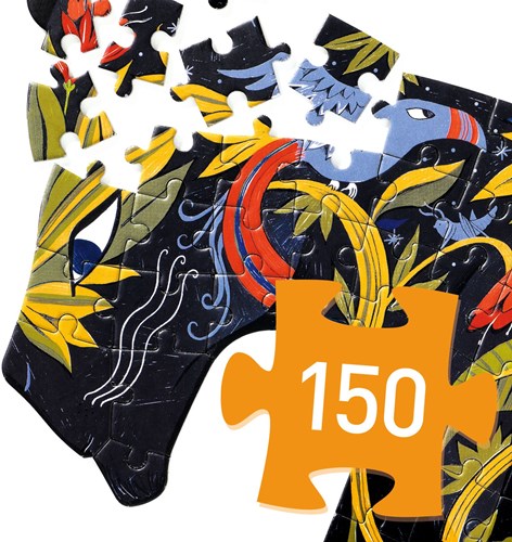 Djeco puzzle Black Panther 150 pieces - FSC cardboard - kids jigsaw-3