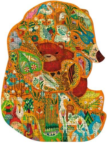 Djeco puzzle bears - 350 pieces - creative jigsaw puzzle