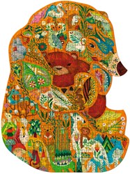 Djeco puzzle bears - 350 pieces - creative jigsaw puzzle