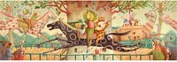 Djeco puzzle - jigsaw Wonderful ride 100 pieces FSC MIX
