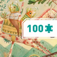 Djeco puzzle - jigsaw Wonderful ride 100 pieces FSC MIX-2