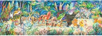 Djeco puzzle 200 pieces - forest music band for kids