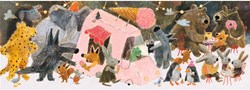 Djeco puzzle 100 pieces - The park - colourful kids jigsaw