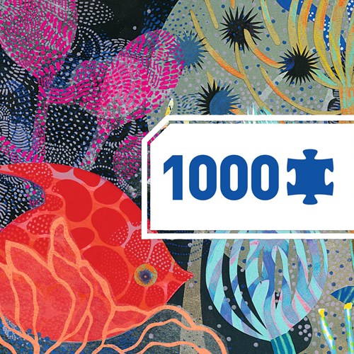 Djeco puzzle Fish Paradise 1000 pieces - FSC mix - jigsaw puzzle-2