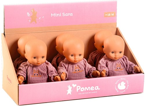 Djeco dolls Mini POMEA Mini Sara - Display 6 pcs doll toy-2