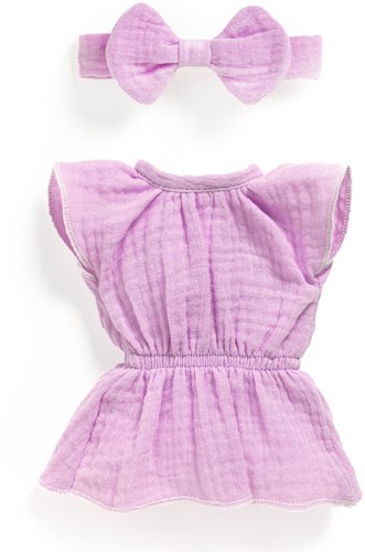 Djeco doll clothing set POMEA Tenue Violette - doll accessories
