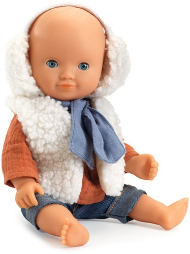 Djeco doll clothes POMEA Tenue Moumoute - colorful outfit for dolls-3