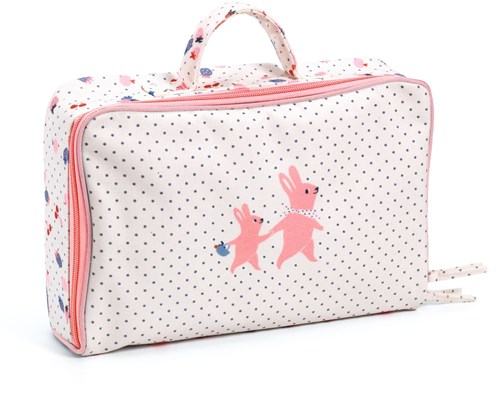 Djeco doll suitcase POMEA Baby POMEA La valise de Vanille toy